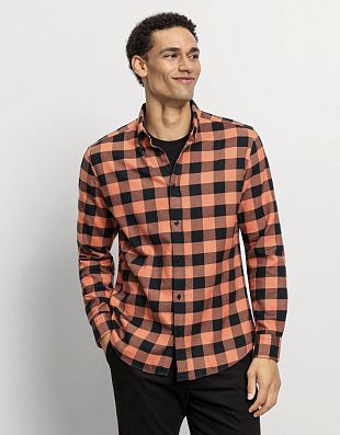 Рубашка фланелевая в клетку Olymp Casual | купить в интернет-магазине Olymp-Men