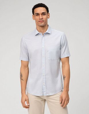 Рубашка мужская OLYMP Casual с коротким рукавом