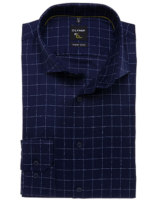 Сорочка мужская OLYMP №6 супер слим | купить в интернет-магазине Olymp-Men