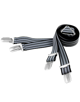 Подтяжки мужские серые в полоску, Х-форма | купить в интернет-магазине Olymp-Men