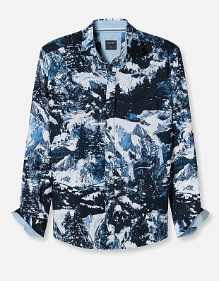 Рубашка мужская с принтом Olymp | купить в интернет-магазине Olymp-Men