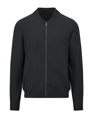 Кардиган хлопковый на молнии Fynch-Hatton | купить в интернет-магазине Olymp-Men
