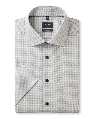 Рубашка мужская с коротким рукавом OLYMP Luxor, modern fit