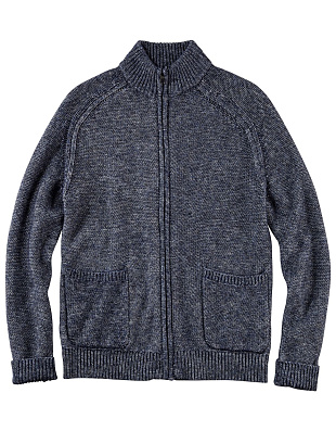 Кардиган мужской вязаный OLYMP на молнии, карманы, modern fit | купить в интернет-магазине Olymp-Men