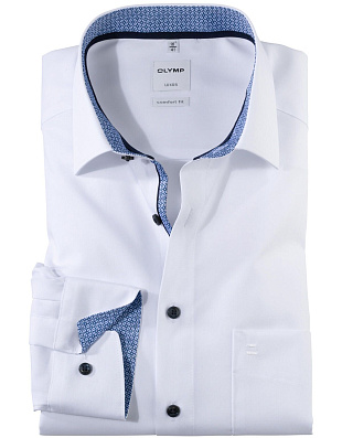 Мужская классическая рубашка OLYMP, прямой крой | купить в интернет-магазине Olymp-Men