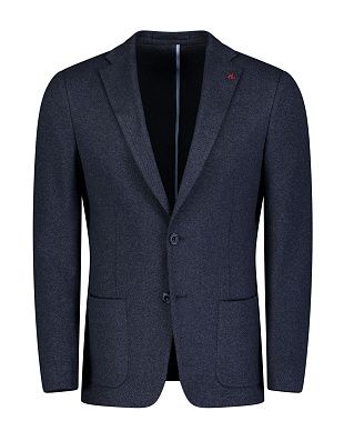 Пиджак мужской трикотажный синий Roy Robson | купить в интернет-магазине Olymp-Men