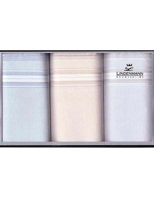 Платки носовые в пастельных тонах, 3 шт. | купить в интернет-магазине Olymp-Men