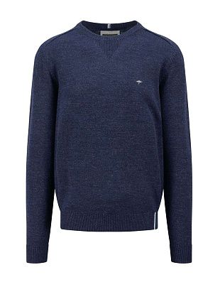 Джемпер вязаный синий Fynch-Hatton | интернет-магазин Olymp-Men