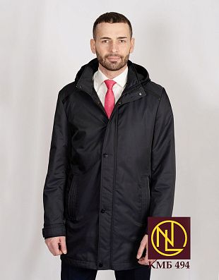 Плащ мужской Noval с капюшоном | купить мужской плащ в интернет-магазине Olymp-Men