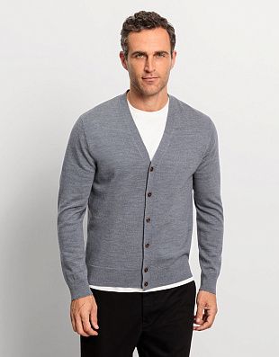 Кардиган мужской OLYMP из шерсти на пуговицах | купить в интернет-магазине Olymp-Men