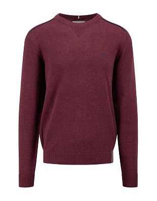 Джемпер вязаный бордовый Fynch-Hatton | интернет-магазин Olymp-Men