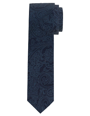 Галстук Olymp классический с рисунком в тон, 6,5 см | купить в интернет-магазине Olymp-Men