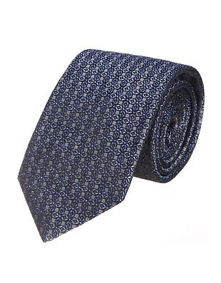 Галстук удлиненный Bernd Hennes с орнаментом, 8,5 см | купить в интернет-магазине Olymp-Men