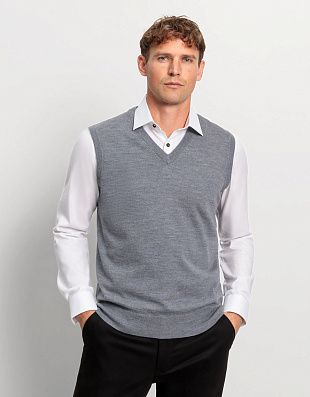 Жилет мужской Olymp с V-образным вырезом | купить в интернет-магазине Olymp-Men