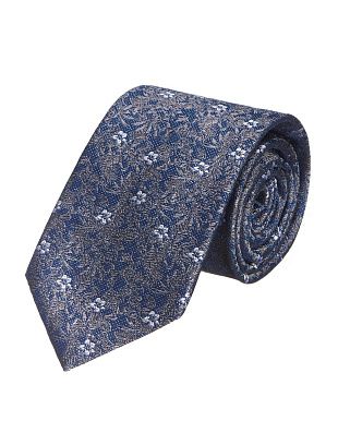 Галстук удлиненный Bernd Hennes цветочный принт, 8,5 см | купить в интернет-магазине Olymp-Men