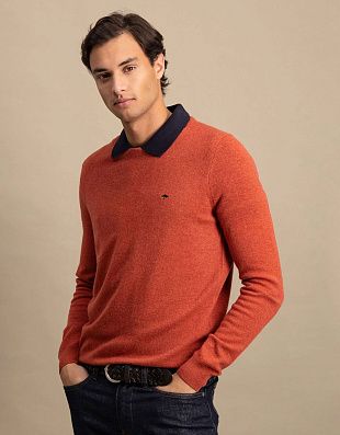 Джемпер мужской Fynch-Hatton с круглым вырезом | интернет-магазин Olymp-Men