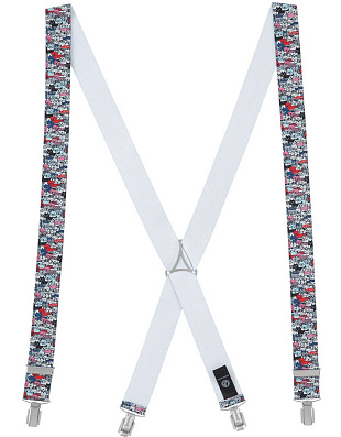 Подтяжки Lindenmann принт кошки | купить в интернет-магазине Olymp-Men