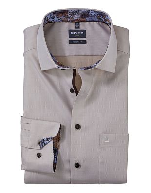 Сорочка мужская OLYMP Luxor, modern fit на высокий рост | купить в интернет-магазине Olymp-Men