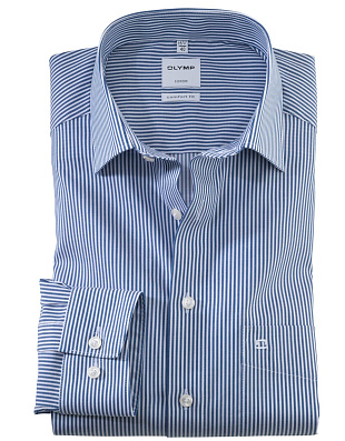 Мужская классическая рубашка OLYMP, прямой крой | купить в интернет-магазине Olymp-Men
