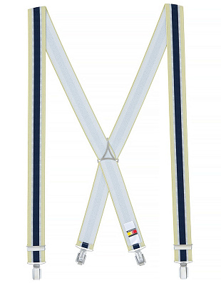 Подтяжки жёлтые в полоску | купить в интернет-магазине Olymp-Men