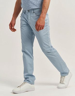 Брюки голубые мужские Club Of Comfort хлопковые | купить в интернет-магазине Olymp-Men
