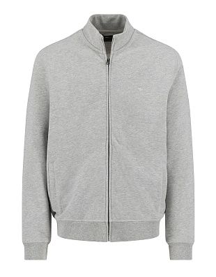 Толстовка мужская серая на молнии Fynch-Hatton | купить в интернет-магазине Olymp-Men
