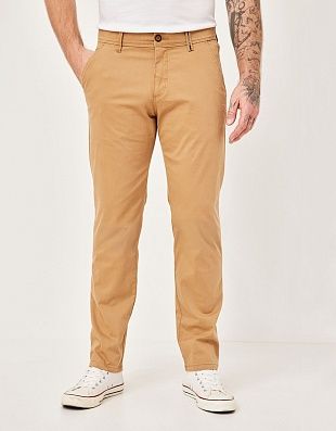 Брюки чинос коричневые мужские Redpoint | купить в интернет-магазине Olymp-Men