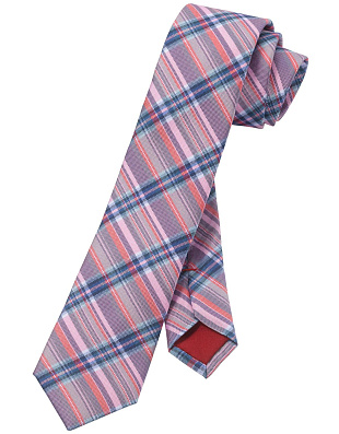 Галстук узкий в клетку Olymp, 6 см | купить в интернет-магазине Olymp-Men