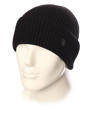 Шапка чёрная вязаная Bersar | купить в интернет-магазине Olymp-Men