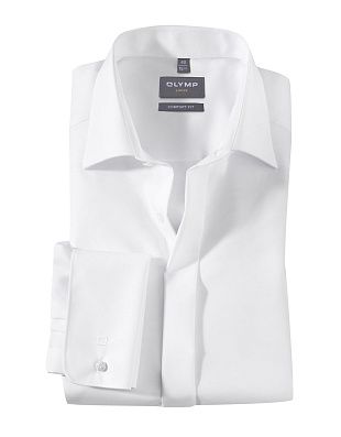 Сорочка мужская с потайной планкой OLYMP Luxor, прямой крой