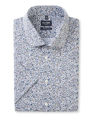 Рубашка с рисунком OLYMP Luxor 24/7, modern fit