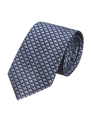 Галстук удлиненный Bernd Hennes с цветами, 8,5 см | купить в интернет-магазине Olymp-Men