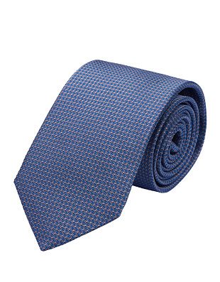 Галстук удлиненный Bernd Hennes c фактурным рисунком, широкий, 8,5 см | купить в интернет-магазине Olymp-Men