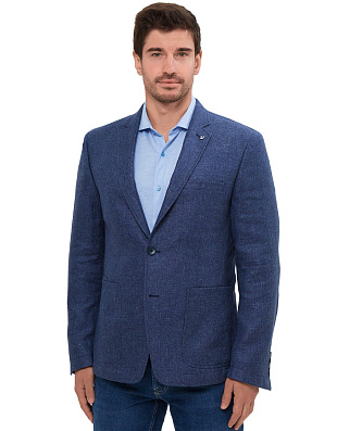 Пиджак льняной мужской  w.Wegener, 2 шлицы | купить в интернет-магазине Olymp-Men