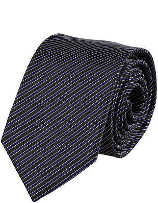 Галстук в полоску, удлиненный Bernd Hennes, 8,5 см | купить в интернет-магазине Olymp-Men