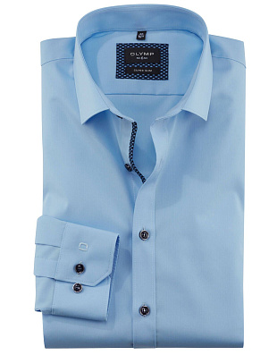 Рубашка мужская OLYMP, супер слим на рост выше 186 | купить в интернет-магазине Olymp-Men