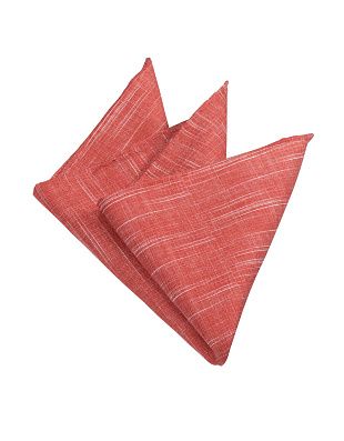 Коралловый платок-паше хлопок с шёлком | купить в интернет-магазине Olymp-Men