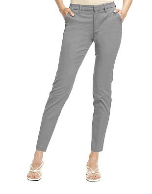 Брюки чинос серые женские w.Wegener зауженные | интернет-магазин Olymp-Men