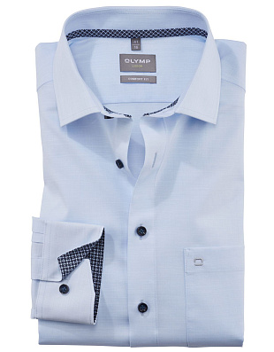 Сорочка классическая мужская OLYMP Luxor, прямой крой | купить в интернет-магазине Olymp-Men