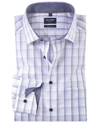 Рубашка мужская классическая OLYMP Luxor, modern fit | купить в интернет-магазине Olymp-Men