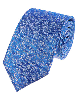 Галстук широкий с рисунком удлиненный Bernd Hennes, 8,5 см | купить в интернет-магазине Olymp-Men