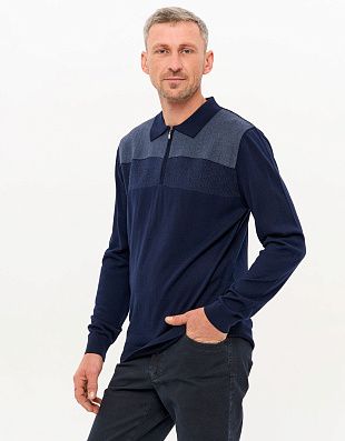 Поло мужское Gratude на молнии | купить в интернет-магазине Olymp-Men