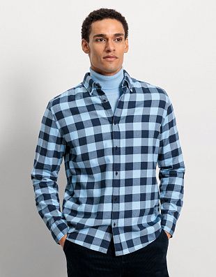 Рубашка фланелевая в клетку Olymp Casual | купить в интернет-магазине Olymp-Men