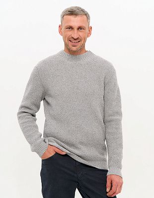 Свитер мужской Signature вязаный с кашемиром | купить в интернет-магазине Olymp-Men