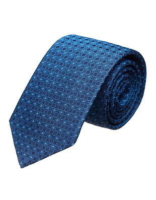 Галстук удлиненный с геометрическим принтом Bernd Hennes, 8,5 см | купить в интернет-магазине Olymp-Men