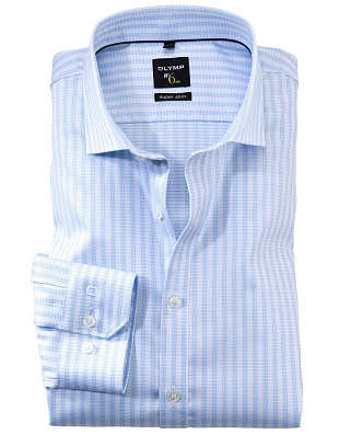 Мужская классическая рубашка OLYMP №6, супер слим | купить в интернет-магазине Olymp-Men