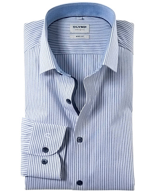 Рубашка мужская в полоску OLYMP, body fit | купить в интернет-магазине Olymp-Men
