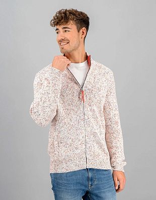 Кардиган мужской вязаный на молнии Fynch-Hatton | купить в интернет-магазине Olymp-Men