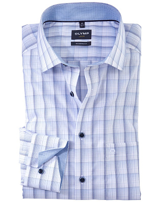 Рубашка мужская классическая OLYMP Luxor, modern fit | купить в интернет-магазине Olymp-Men
