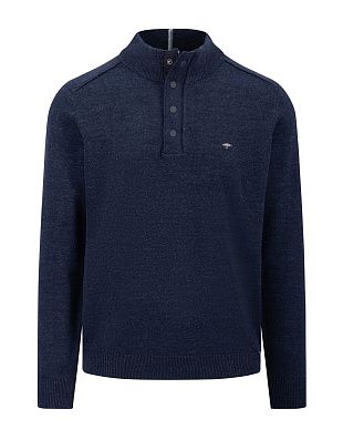 Свитер мужской на молнии и кнопках Fynch-Hatton | купить в интернет-магазине Olymp-Men